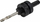 Mbajtës për sharra rrethore Awtools HEX, 32–200mm, lidhje HEX, i zi