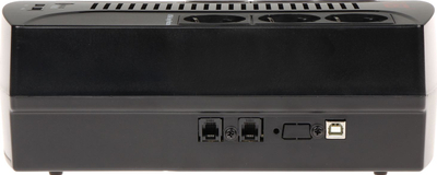UPS EAST AT-UPS650-PLUS, 650VA, me mbrojtje nga mbingarkesa, ngjyrë e zezë