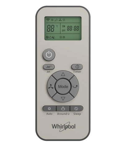 Klimë lëvizëse WHIRLPOOL PACF212HPW,12000BTU, e bardhë