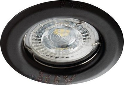 Spot dritë Alor Dso-B, 83mm, 12V AC, i zi mat