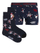Set mbathje dhe qorape për meshkuj Jack&Jones Jachappy Xmas Giftbox, të zeza