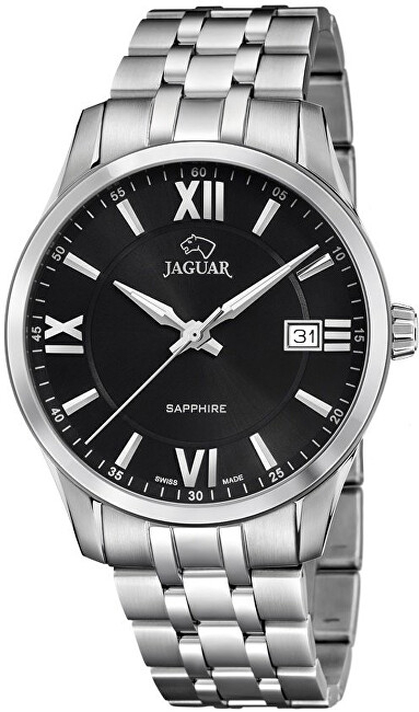 Orë dore për meshkuj Jaguar Acamar J964/4, e argjendtë