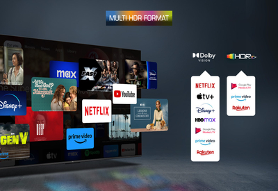 TV TCL C65 Serie C6 Smart, 55\", QLED 4K, i zi
