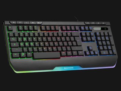 Tastierë Gamezone Ray X, RGB, USB, e zezë