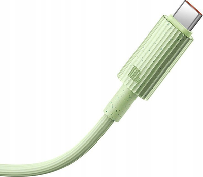 Kabllo karikimi Baseus Habitat Series, USB C në USB C, 2m, 100W, jeshile