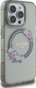 Kapak telefoni Guess GUHMP16XHFWFCK, për iPhone 16 Pro Max 6.9", MagSafe, i zi me lule