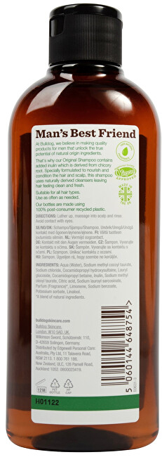 Bulldog Original Shampoo, 300 ml