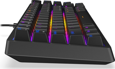 Tastierë mekanike Krux Atax 65% Pro, Outemu Red, RGB, e zezë