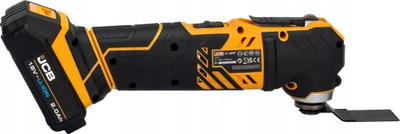 Мултиалатка без кабел JCB 18V, сет со батерија и полнач, со торба за носење