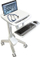 Karrocë pune për monitor Ergotron SV40-6100-0, ergonomike, për ambiente klinike, e bardhë