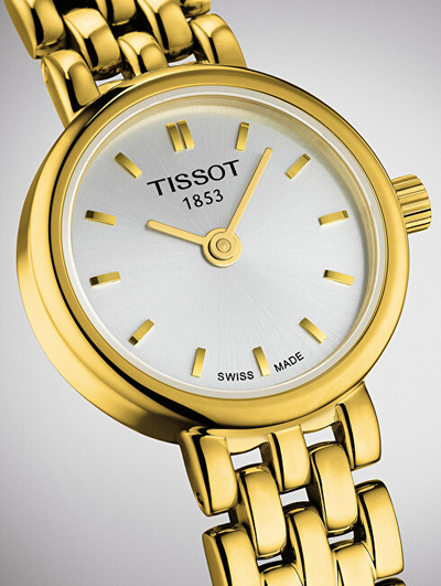 Orë dore për femra Tissot T-Lady Lovely T058.009.33.031.00, e artë