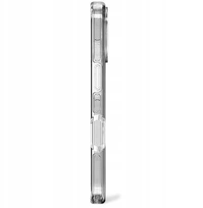 Kapak telefoni Decoded MagSafe DropTec për iPhone 17, transparent, i bardhë