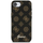 Футрола за телефон Guess Peony Script Logo MagSafe за iPhone 16E 6.1", еколошка кожа, црна