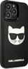 Futrollë telefoni Karl Lagerfeld KLHCP13LCH3DBK, iPhone 13 Pro 13 6.1", hardcase, e zezë