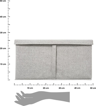 Kuti organizimi 5Five Simply Smart Orga, 50x31x25cm, plastike, gri e çelët