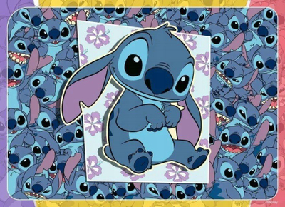 Puzzle Ravensburger Disney Stitch, set 4x100 pjesë, për fëmijë