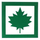 Sticker magnetik No Name Magnetic Sign Green Leaf, sinjalistikë dekorative, jeshile