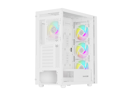 Kasë për PC Genesis DIAXID 605 ARGB, e bardhë