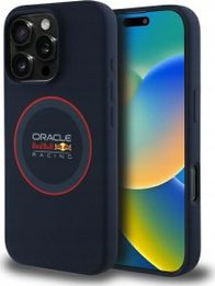 Mbulesë telefoni Red Bull Ring, për iPhone 16 Pro Max, MagSafe, blu e errët