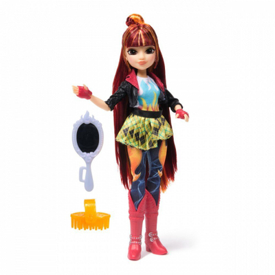 Kukull Unicorn Academy Valentina, 24 cm, me pasqyrë, shumëngjyrëshe