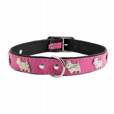 Qafore qeni Barry King Westie Dogs, 20mm, 45cm, rozë