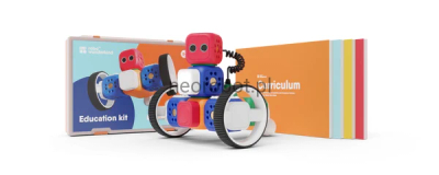 Set edukativ Robo Wunderkind Education Kit, robot programues për fëmijë, module robotike, shumëngjyrësh