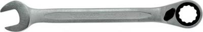 Клуч прстенест со тркалце Teng Tools, 16 mm, челик хром ванадиум