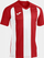 Fanellë futbolli Joma Pisa II Jersey, 100% poliester, me mëngë të shkurtra, e kuqe me të bardhë