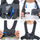 Mbajtëse gjoksi Tech-Protect GA100, për GoPro dhe DJI, e zezë