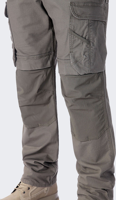 Работни панталони Carhartt Steel Cargo, W36 L34, темно сиво