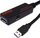 Kabllo USB ROLINE 12.04.1072, 20 m, USB 3.2 Gen 1, USB A, e zezë
