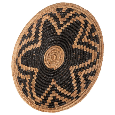 Dekor muri rrethor Φ51x6Hcm (HM7863), zezë