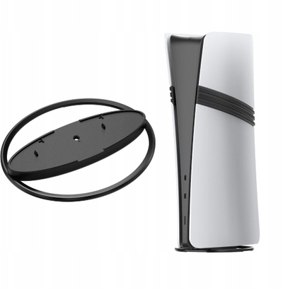 Mbajtëse konsolë Yaxo Coaster Thunder Impact, për PS5 PS5 Slim PS5 Pro, e zezë