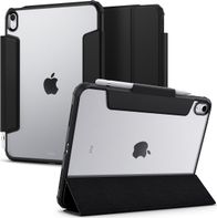 Mbulesë tableti Spigen Ultra Hybrid Pro për iPad 10.9" Gjenerata 10, mbajtës për Apple Pencil, transparente, e zezë