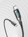 Кабел USB C Vention, 1.2 m, 5A, со LED екран, црн
