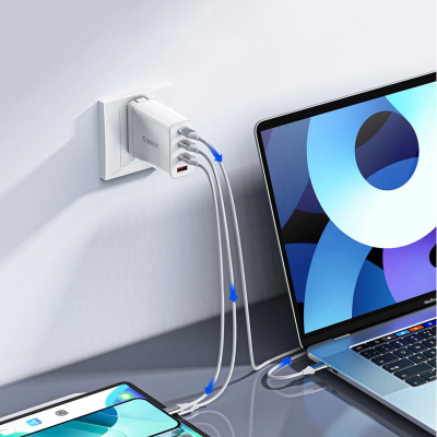Kabllo USB C Orico CDX, 100W 5A PD, 1m, e bardhë