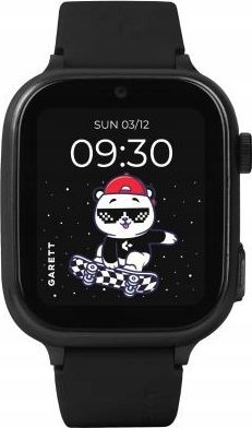Orë e zgjuar për kalamaj Garett Cute 2 4G, ekran 1.83", lidhje 4G, e zezë