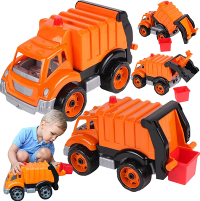 Kamion lodër Technok Garbage Truck, për mbeturina, shumëngjyrësh