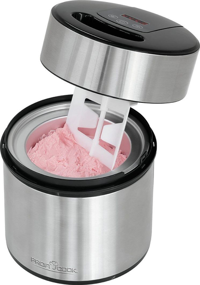 Aparat për akullore ProfiCook ICM 1140, 150W, çelik