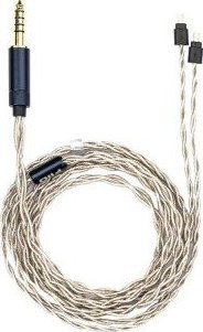 Kabllo kufjesh FiiO LS-4.4B, 0.78mm 2Pin, plug 4.4mm balanced, ngjyrë argjendtë