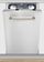 Lavastovilje e integruar Concept MNV4245, 45 cm, panel i fshehur, inox