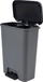 Kosh plehrash Curver Trash Bin, 46L, me pedale, gri e errët