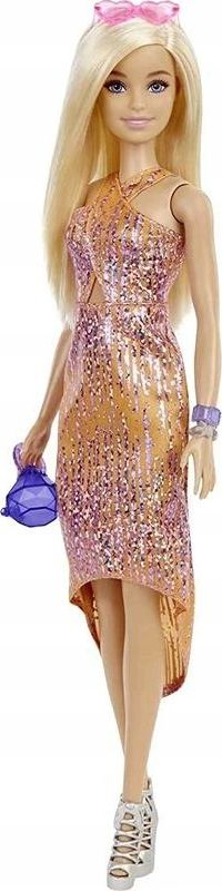 Kalendar Advent Barbie Holiday, 24 surpriza, kukull 30 cm, rozë