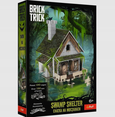 Set ndërtimi Brick Trick Swamp Shelter, mbi 190 tulla, 6+, shumëngjyrësh