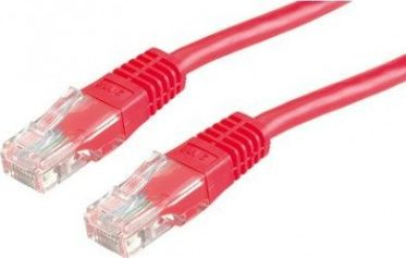 Kabllo rrjeti Roline PatchCord, UTP Cat.5e, 10m, e kuqe