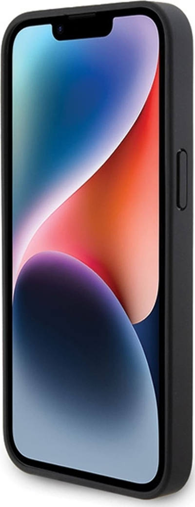 Mbulesë telefoni Ferrari Quilted Metal Logo, për iPhone 15 Pro Max 6.7", plastike, e zezë
