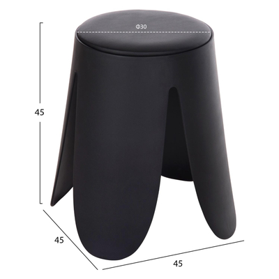 Stol Denty Φ30x45Hcm (HM9619.02), zezë
