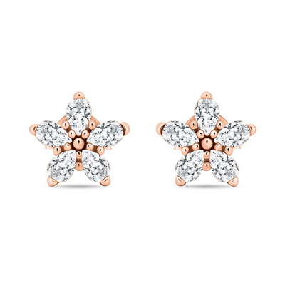 Vathё Brilio Silver Flowers EA591R
