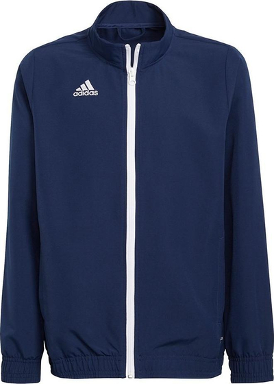 Xhaketë sportive Adidas Entrada 22 Jr, poliester, Aeroready, blu navy