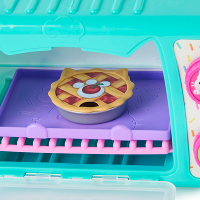 Lodër kuzhine Spin Master Gabby’s Dollhouse Bakey with Cakey Oven, me drita edhe zë, shumëngjyrëshe